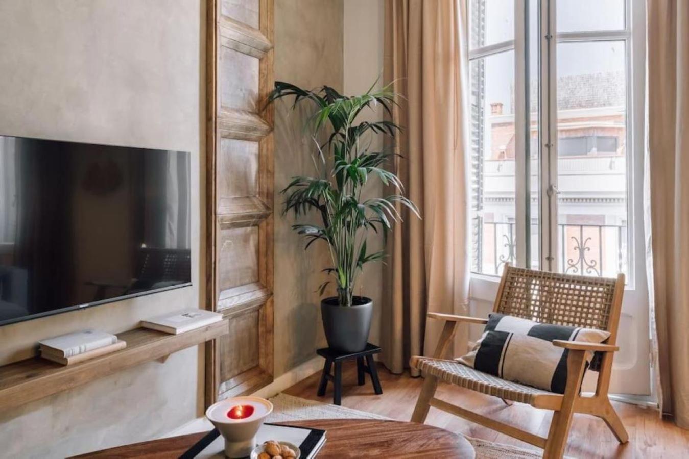 Salonga - 1 Bedroom And Balcony In Eixample Esquerra برشلونة المظهر الخارجي الصورة