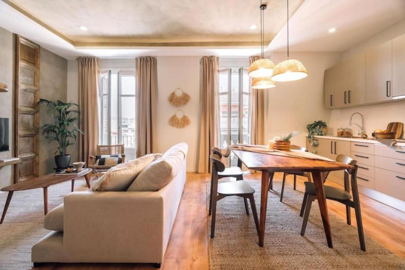 Salonga - 1 Bedroom And Balcony In Eixample Esquerra برشلونة المظهر الخارجي الصورة